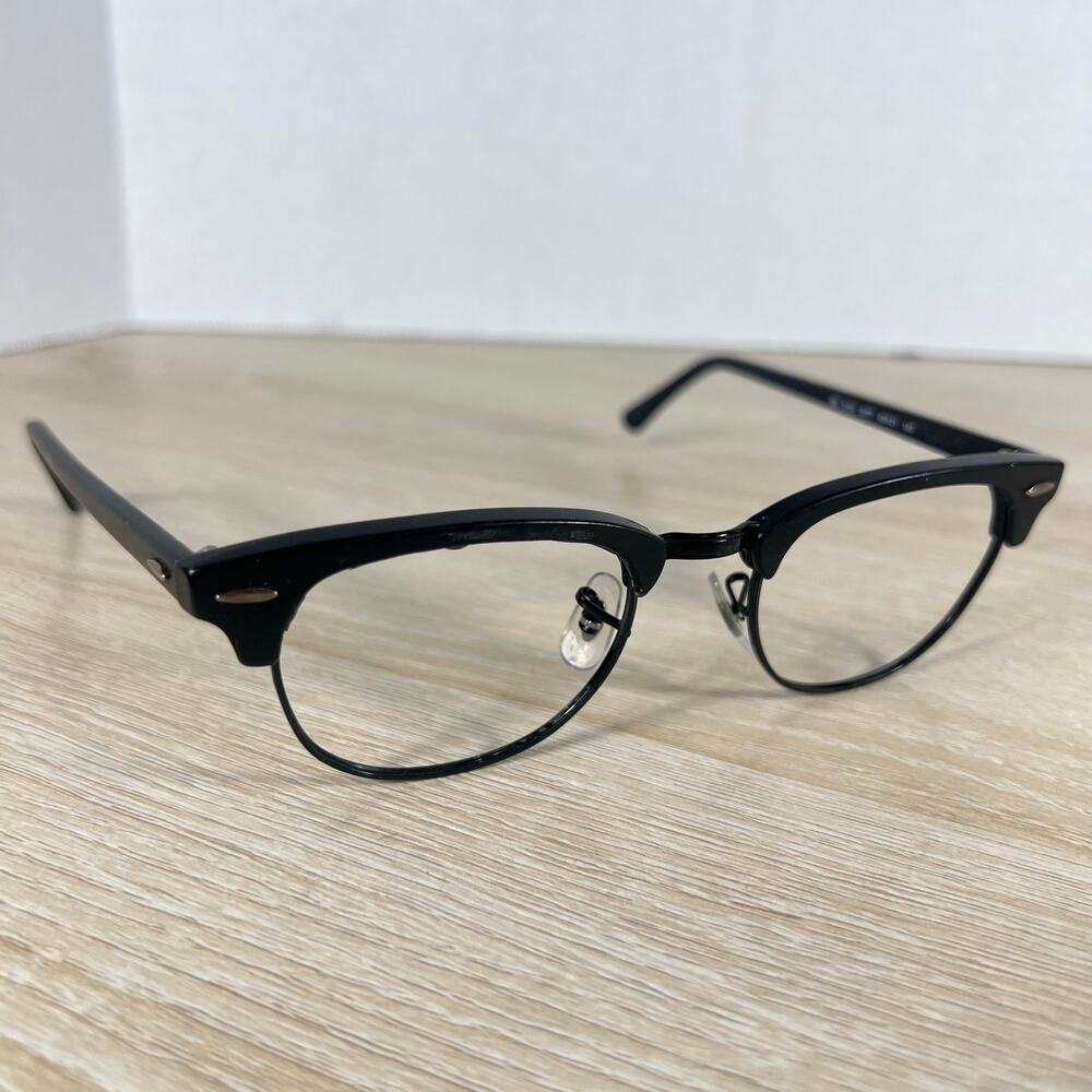 Ray-Ban RB5154 2077 Clubmaster PARTS ONLY Eyeglasses Black 49-21-140
